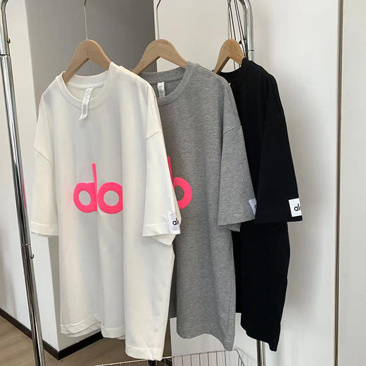 这也太好看了吧！ 美式alo高街风宽松短袖T恤！ 商品图13