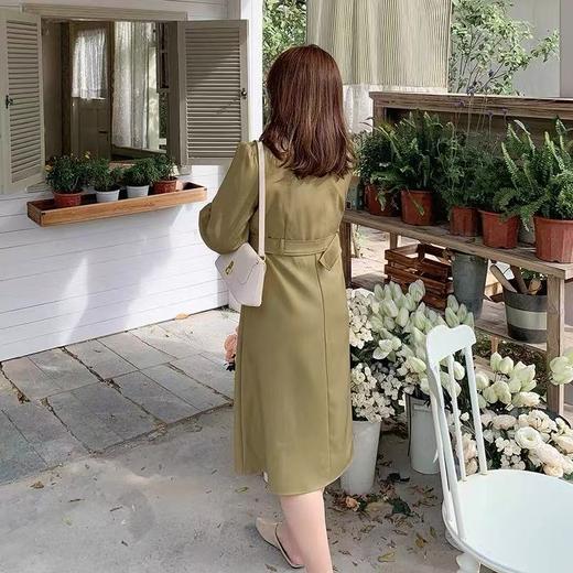 双十二福利！【诗铭洛可】XC7689 连衣裙拉链款方领长袖裙 商品图2