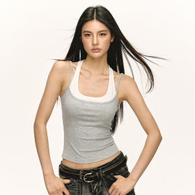 Ariseism美式复古辣妹吊带背心女夏季新款修身内搭外穿上衣