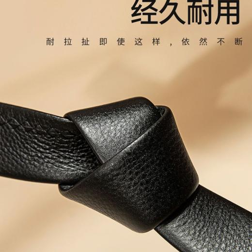 【限定礼盒❗轻奢男士皮带】采用人体工学设计，佩戴更佳柔软舒适，自动扣腰带商务百搭G字时，尚礼盒装送男友老公爸爸父亲节礼物QQ 商品图2