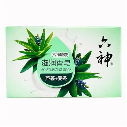 六神滋润香皂 ( 芦荟+麦冬) 108g（6901294207691） 商品图0