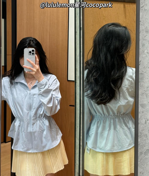 原单正品lu收腰防晒衣夹克052901 商品图1