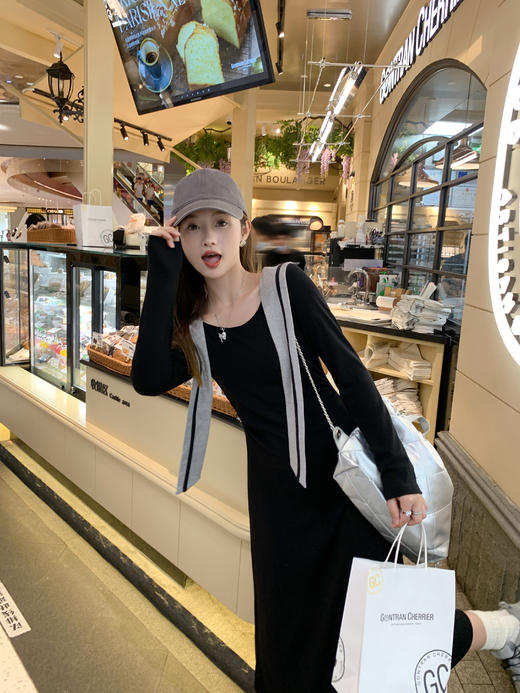 【159元任选2件】最后一波现货！披肩长袖连衣裙 商品图10