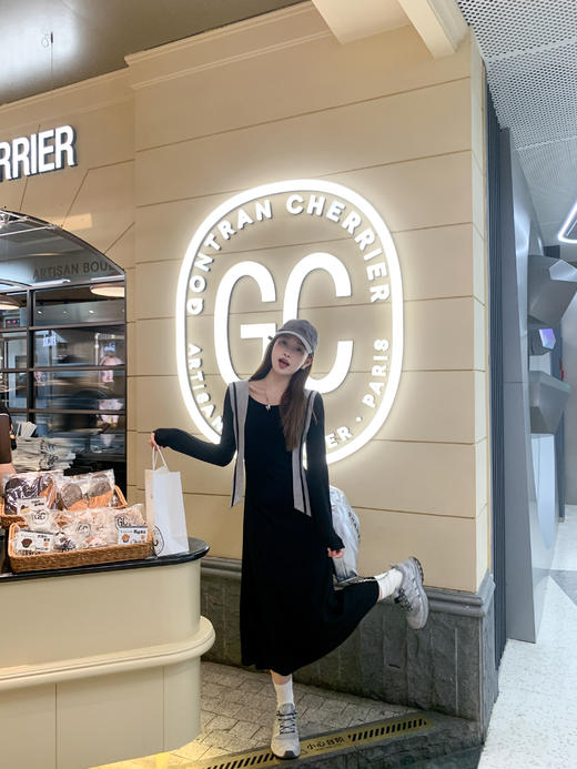 【159元任选2件】最后一波现货！披肩长袖连衣裙 商品图9