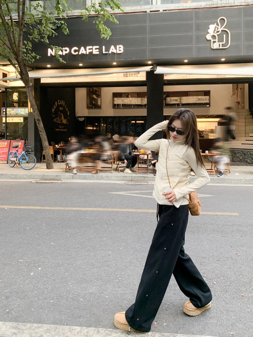 <曾小咸推荐>  巨好穿！加绒休闲裤  商品图11