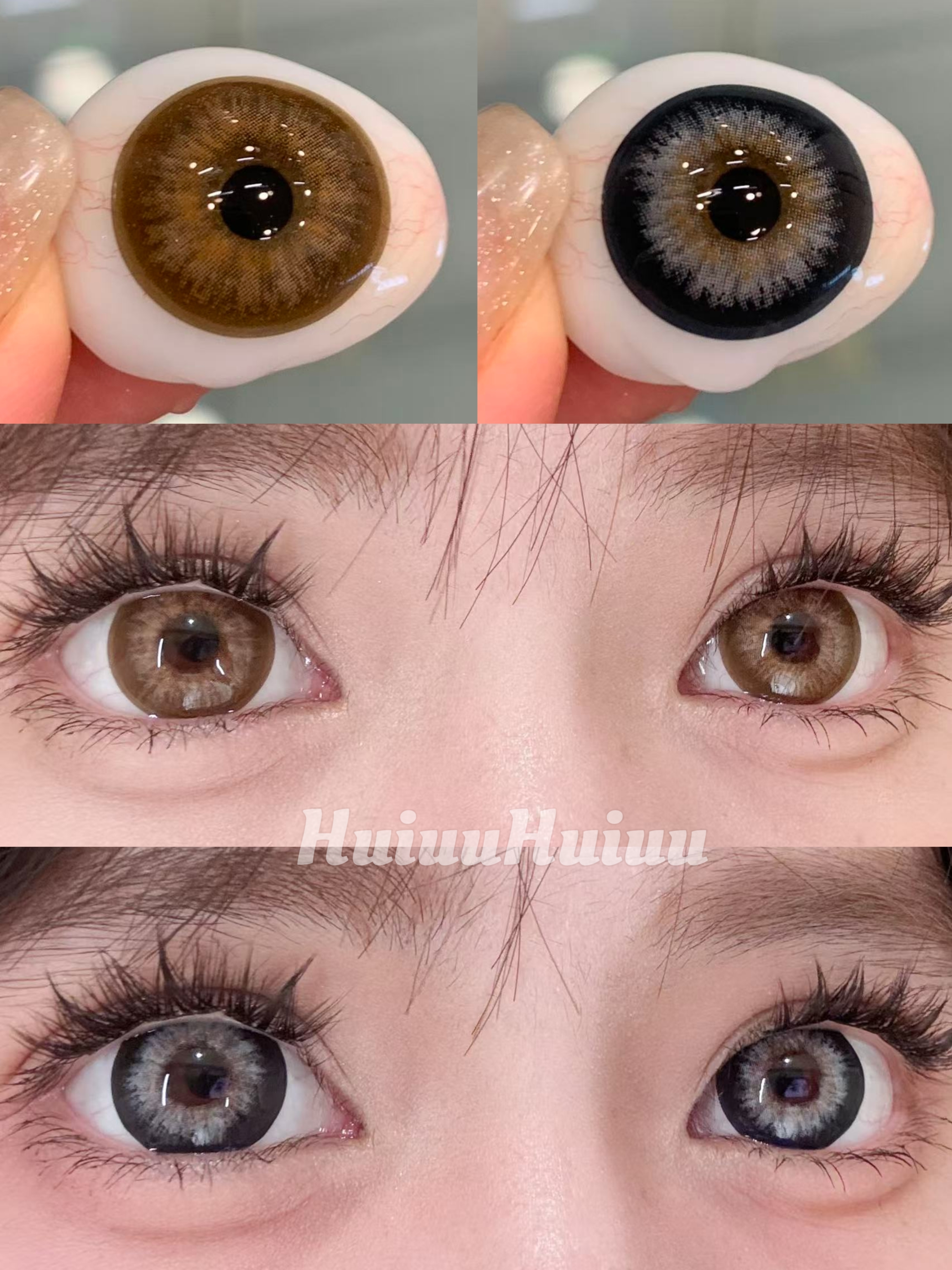 【春节不打烊】大瞳·SuperBigCon-阿勒泰/喀什蓝-直径14.5mm/着色14.4【年抛 0-800度 无525/575】