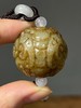 褐沁白玉雕瑞狮首大圆珠，顺丰包邮 商品缩略图6