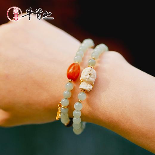 牛首山猛犸象牙檀香系列双圈手串原创设计高级感高颜值送朋友 商品图4