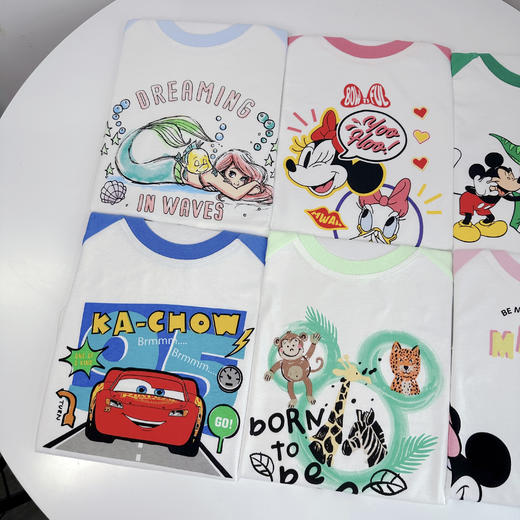 【49.9元/2件】【迪士尼特惠清仓团】儿童长袖短袖两件任选春季夏季T恤 商品图3