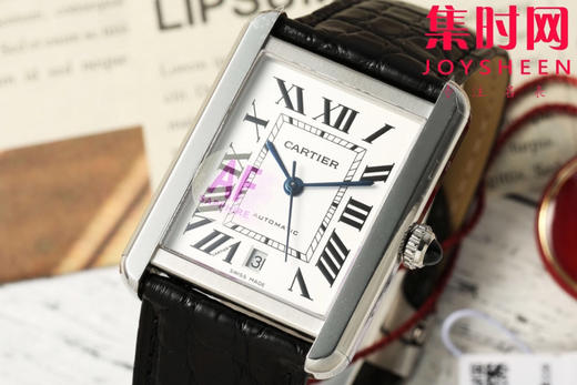 卡地亚Tank AF坦克系列 大号 男士机械腕表
【表壳】表盘尺寸：大号40.85mm*31mm 商品图2