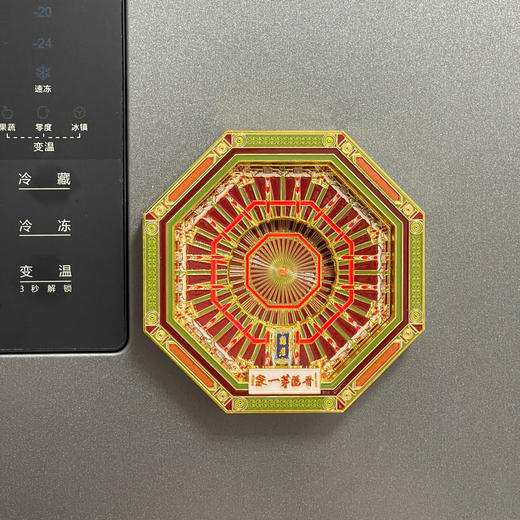 晋祠藻井冰箱贴三层立体可拆卸明代园林藻井设计山西文创礼品 商品图2