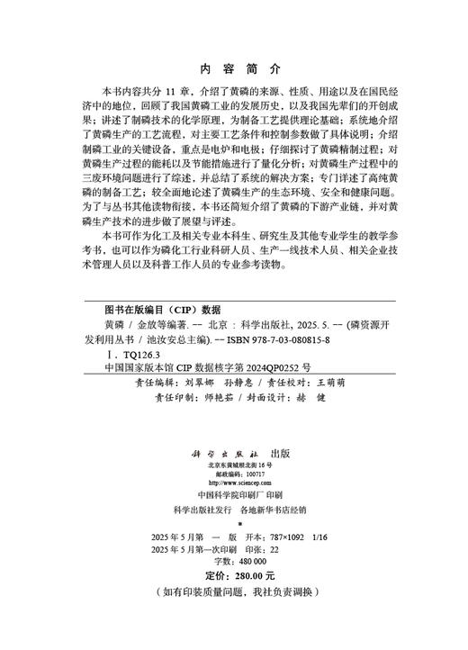 【官方正版】黄磷/金放等 商品图2