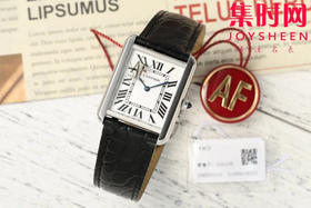 卡地亚Tank AF坦克系列 中号 女士石英腕表
【表壳】表盘尺寸：中号33.7mm*25.5mm