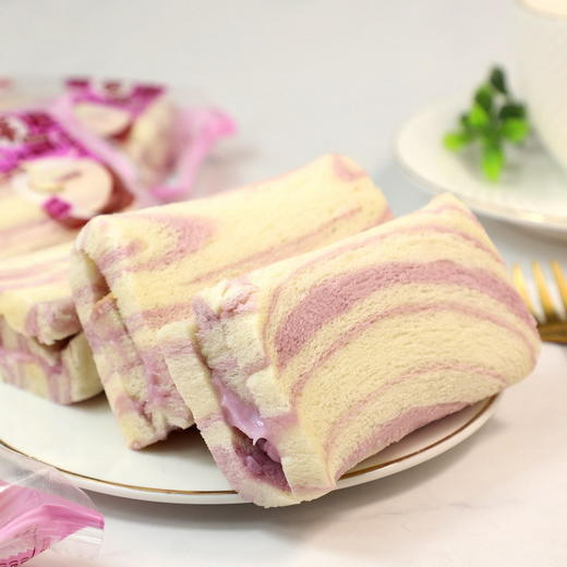 【29.9到手500g❗️香芋卷蛋糕卷】甄选品质原料制作，特别添加木糖醇，更加适合忌糖人士，助力健康养生，减轻身体负担，传统糕点老人早餐代餐饱腹下午茶休闲零食L 商品图2