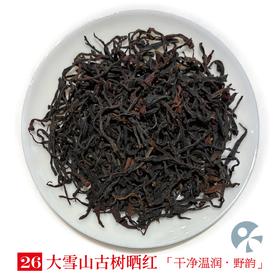 【蓝蜜蜂 ▪ 红茶】大雪山古树晒红
