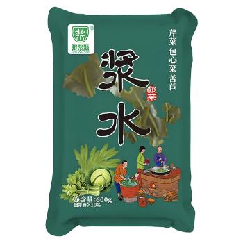 陇浆源浆水酸菜天水甘肃特产芹菜包心菜苦苣下饭菜面条配菜600g*5袋 /粮油调味 /调味品 /榨菜/酱腌菜 商品图5