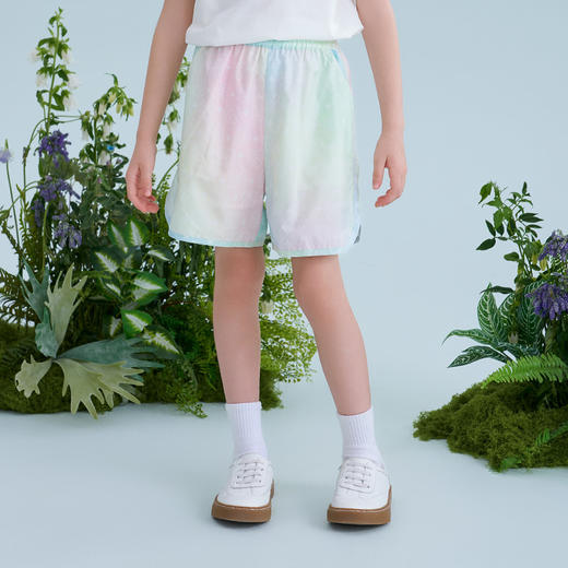 mettekids儿童皮肤衣2025夏季新款女童夏季轻薄渐变外套裤子套装 商品图3