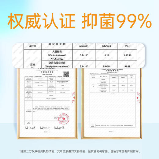 【2包装】恩芝韩国进口艾草植萃微囊私护抑菌超薄姨妈巾卫生护垫155mm*25片 商品图2