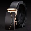 【父亲节好物！男士商务风范腰带】皮带男士自动扣合金商务休闲腰带青中年百搭裤带。ry 商品缩略图1