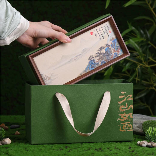 注意:尺寸和容量较小请慎拍，江山如画【绿.2听条盒125g装】23元1套.整箱36套 商品图4