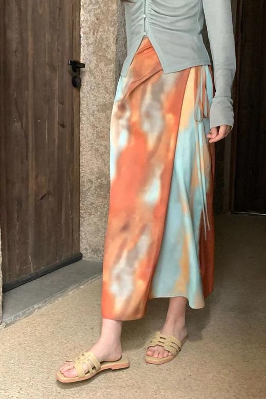 ANSUABEL 夏日多巴胺印花半裙 20322 商品图0