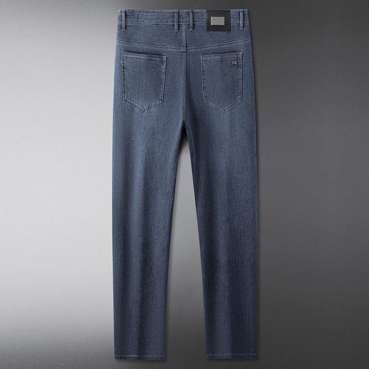 【DWP】大依优型大码薄款直筒牛仔裤男加肥大码夏季宽松长裤肥佬时尚休闲裤 商品图2