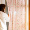 帘子蝴蝶结小花系列碎花门帘隔断帘遮挡帘新款高档高级厨房卧室房间 商品缩略图1