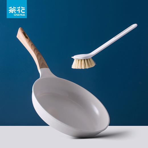 茶花 长柄锅刷 刷锅刷子 洗锅刷洗碗刷子厨房水槽灶台清洁刷219002 商品图1