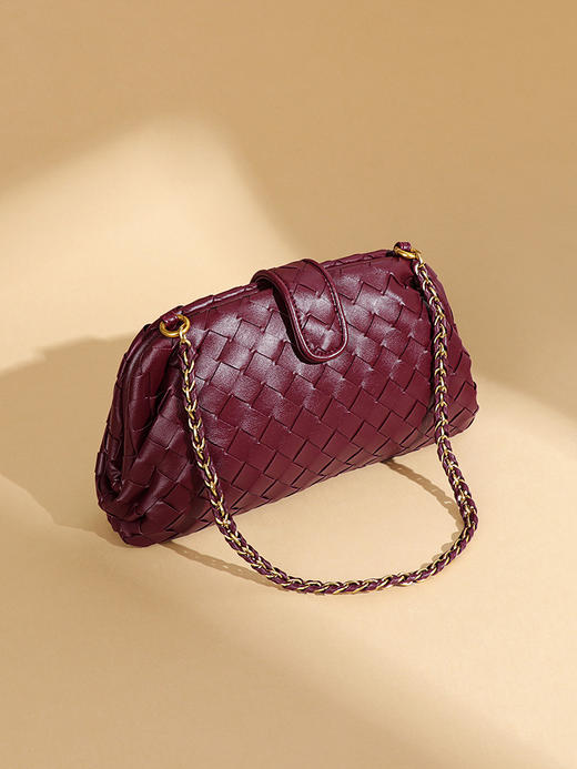 【预售3天】2025新款手拿包个性云朵包时尚单肩斜挎女包链条包B2269 商品图4