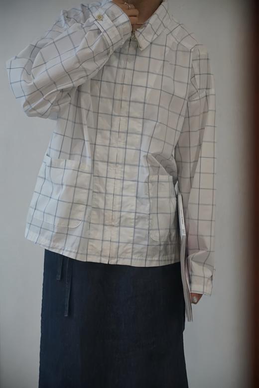 HARVESTY 格纹拉链薄外套 商品图4