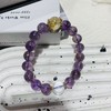 六鑫珠宝 天然紫水晶九紫离火颗粒紫水晶手串 商品缩略图5