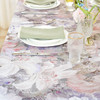 水彩牡丹系列桌布茶几餐桌轻奢棉高级感长方形氛围感法式复古结婚定制 商品缩略图4