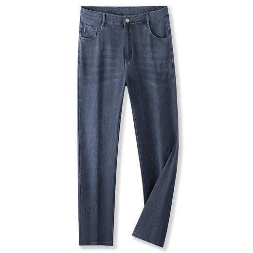 【DWP】大依优型大码薄款直筒牛仔裤男加肥大码夏季宽松长裤肥佬时尚休闲裤 商品图4