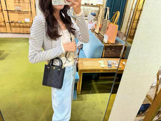 ¥1280🇺🇸清仓特价^TB monogram迷你托特包琴谱包 🌹黑金来啦！ 商品图4