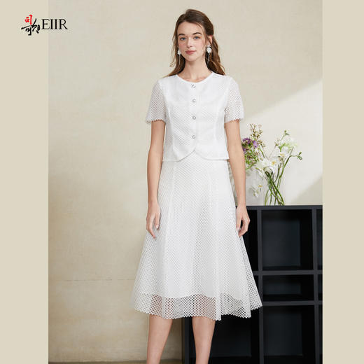 司歌蕾丝套裙两件套优雅气质TO911218X 商品图4