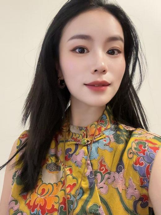 PIANAI冷小姐# 黄色老钱风天丝+人丝新中式上衣 商品图0