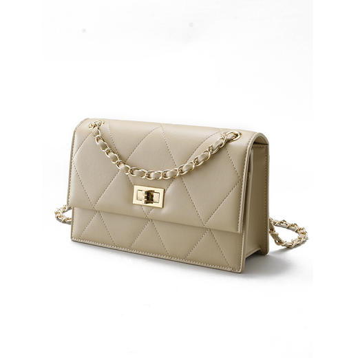 【预售3天】新款小众复古高级感韩系小香风菱格链条腋下包女单肩斜挎包JY87257 商品图8