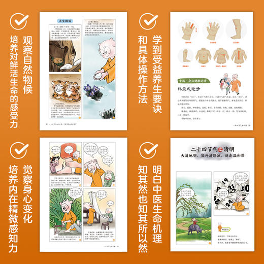 二十四节气顺时正养-羊爸爸养生漫画智慧 商品图1
