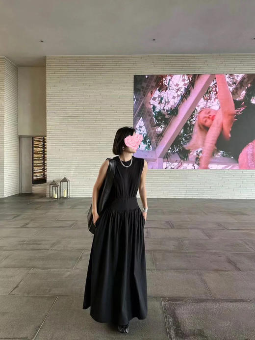 【高品质私服】【TT棉质A字收腰无袖连衣裙】柔软细腻，透气吸汗，垂坠感强G1318-CC【无标出货 介意慎拍】 商品图8