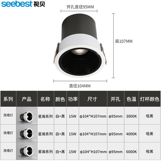 星瀚系列-洗墙灯 商品图7