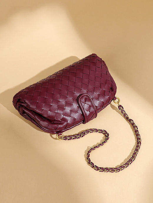 【预售3天】2025新款手拿包个性云朵包时尚单肩斜挎女包链条包B2269 商品图5