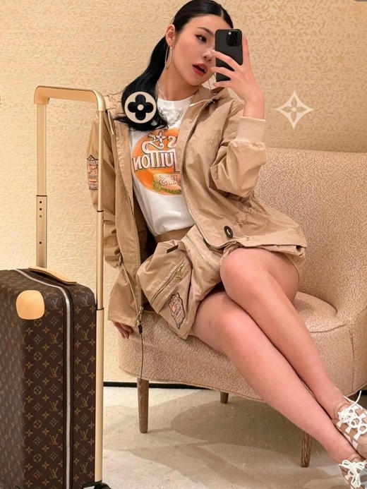 驴家 25夏装巴黎旅行印章T恤（SS） 商品图5