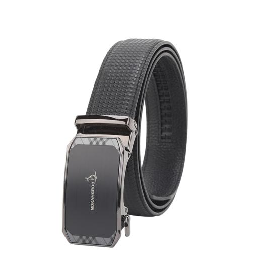 美都袋鼠/MDKANGROO 男士商务通勤正装西服黑色自动扣皮带礼盒MD312AM206-DA-M2 商品图1