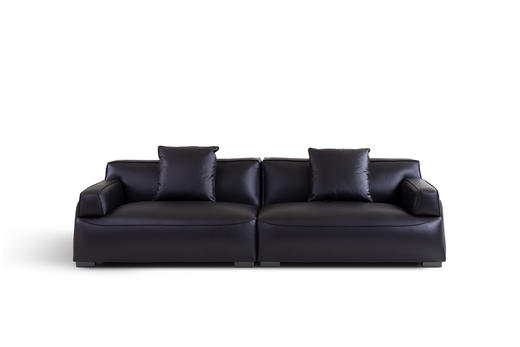 埃德加三人沙发 | 皮布面料可选，详询客服 商品图0