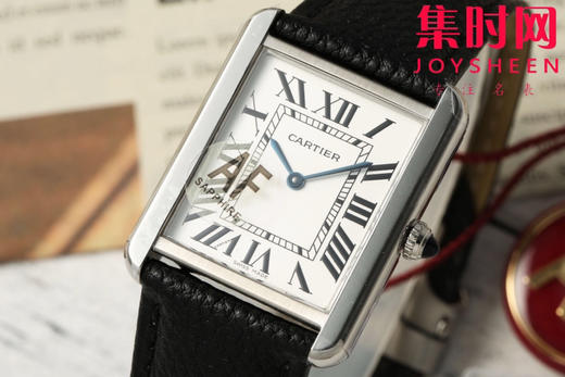 卡地亚Tank AF坦克系列 中号 女士石英腕表
【表壳】表盘尺寸：中号33.7mm*25.5mm 商品图2