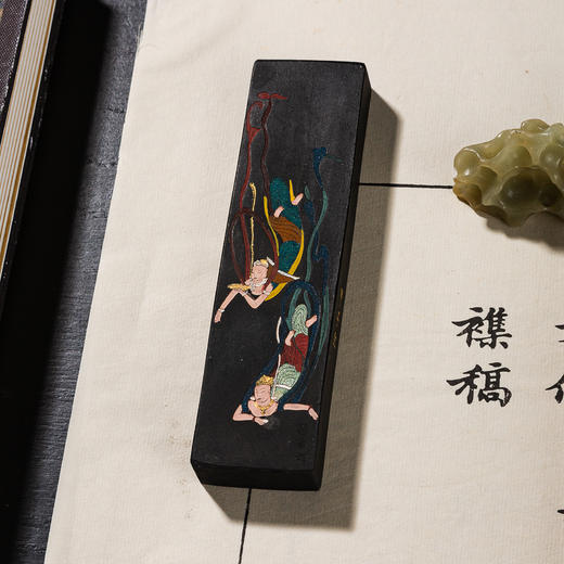 90年代上海墨厂制敦煌飞天老墨（二两） 商品图10