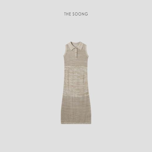 THESOONG"度假裙"重工特织纱线透气干爽无袖连衣裙HWQZ7059 商品图1