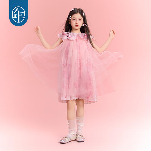 年衣无袖连衣裙2025年夏季新款甜美A字公主花雾非非连衣裙 商品图2