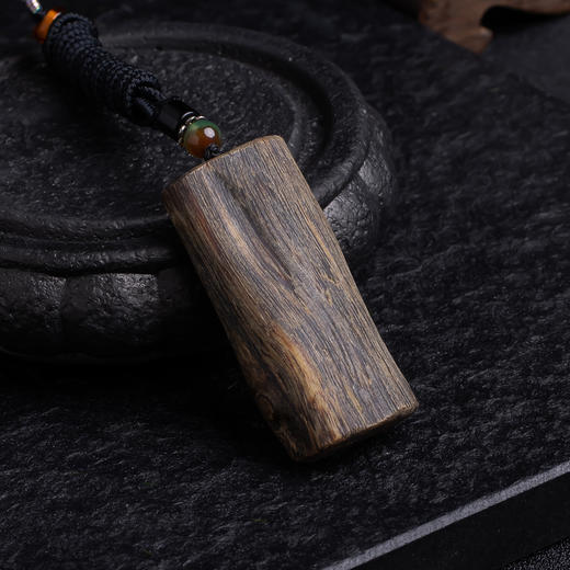 XY0381天然沉香随切平安无事牌 商品图3