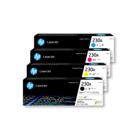 惠普（HP）原装W2300A原装硒鼓彩黑色230A硒鼓W2301A W2302A W2303A适用4303dw 4303fdn 4303fdw 4203dw打印机墨粉盒